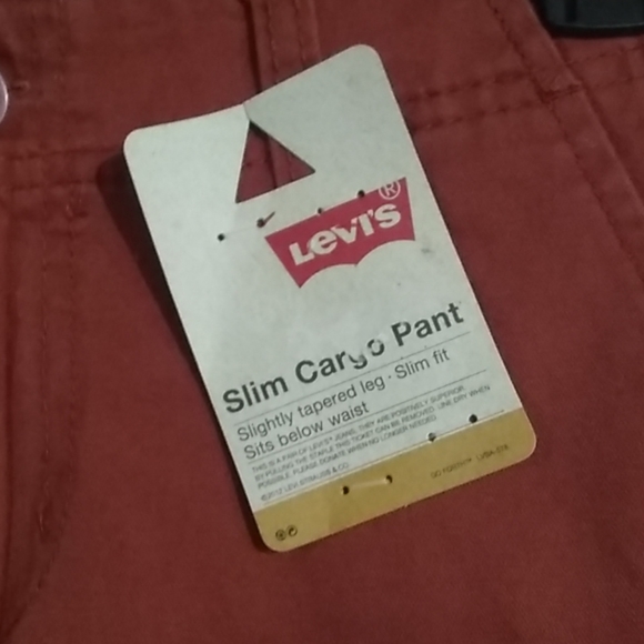 Levi's 511 Slim Cargo Pant Size 8R 24x22 NWT - Picture 2 of 5